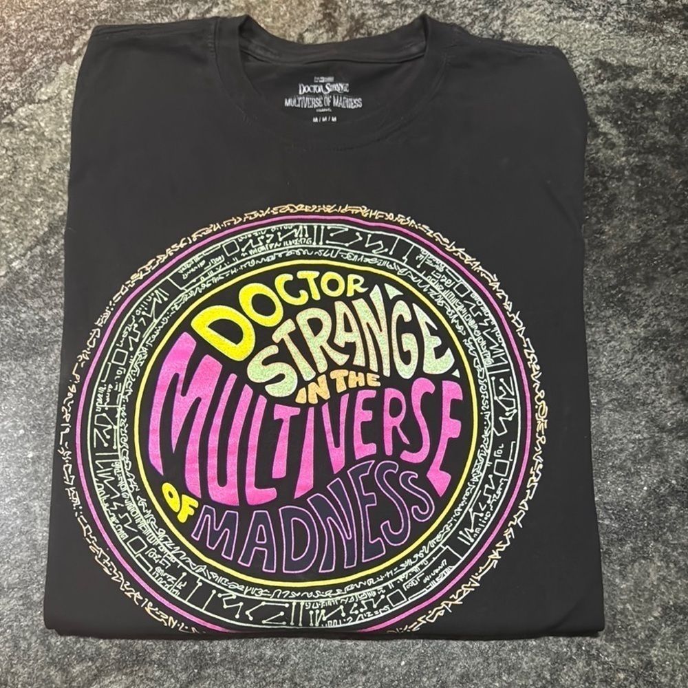 Marvel Dr. Strange in the Multiverse of Madness Black Tee